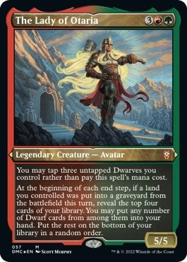 The Lady of Otaria (Foil Etched) (57) [DMC] - MTG Single