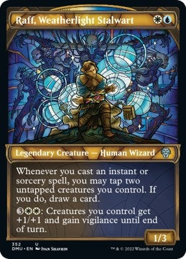 Raff Weatherlight Stalwart (Textured Foil) (352) [DMU] - MTG Single