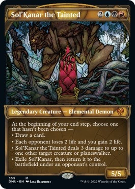 Sol’Kanar the Tainted (Textured Foil) (359) [DMU] - MTG Single