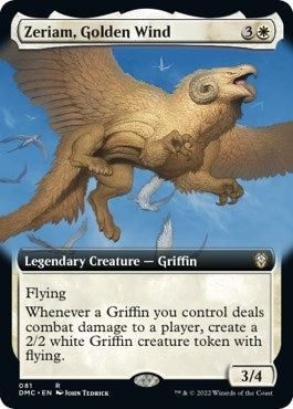 Zeriam Golden Wind (Extended Art) (81) [DMC] - MTG Single