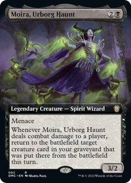 Moira Urborg Haunt (Extended Art) (82) [DMC] - MTG Single