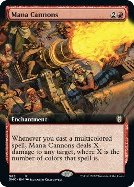 Mana Cannons (Extended Art) (83) [DMC] - MTG Single