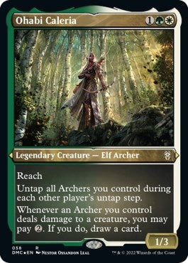 Ohabi Caleria (Foil Etched) (58) [DMC] - MTG Single