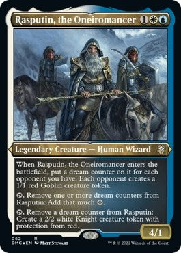 Rasputin the Oneiromancer (Foil Etched) (62) [DMC] - MTG Single