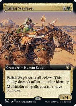 Fallaji Wayfarer (Extended Art) (87) [DMC] - MTG Single