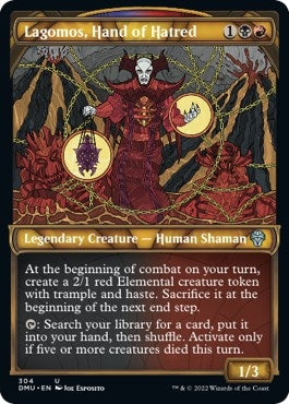 Lagomos Hand of Hatred (Showcase) (304) [DMU] - MTG Single