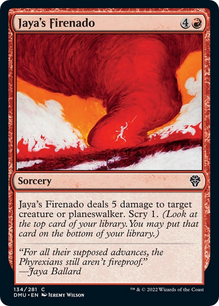 Jaya’s Firenado (134) [DMU] - MTG Single