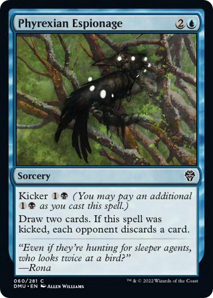 Phyrexian Espionage (60) [DMU] - MTG Single