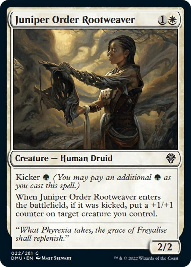 Juniper Order Rootweaver (22) [DMU] - MTG Single