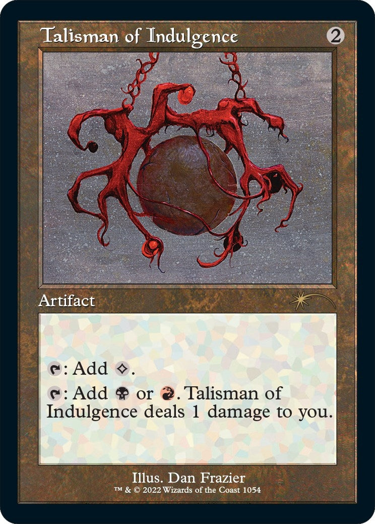 Talisman of Indulgence (Retro Frame) (1054) [SLD] - MTG Single