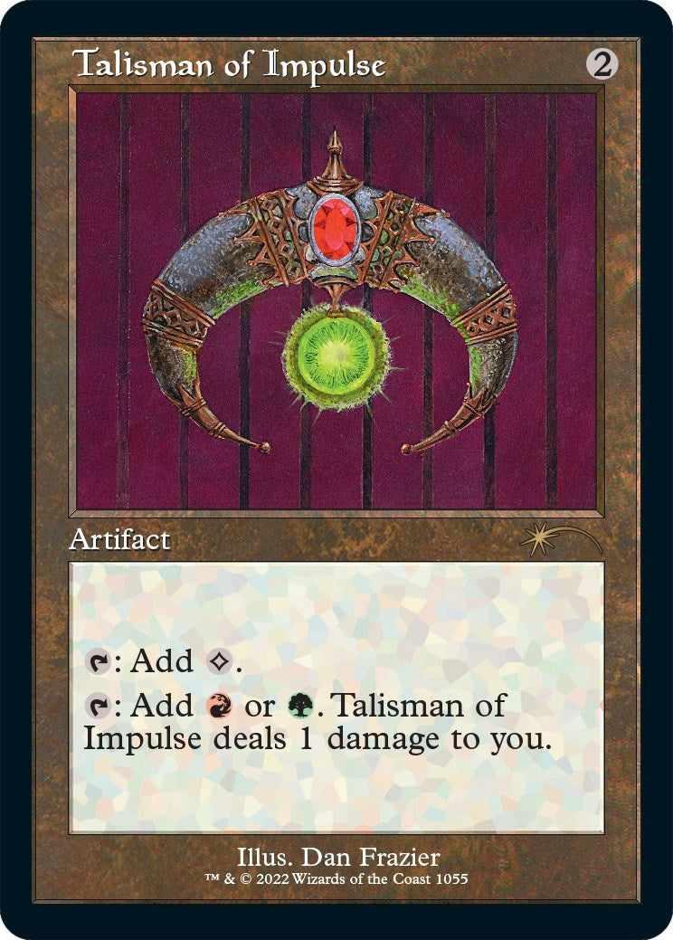 Talisman of Impulse (Retro Frame) (1055) [SLD] - MTG Single