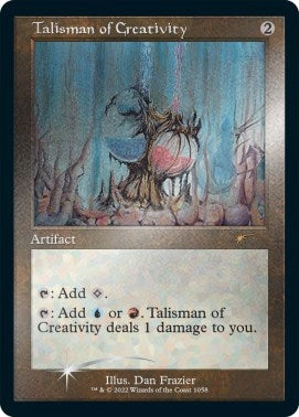 Talisman of Creativity (Retro Frame) (Foil Etched) (1058) [SLD] - MTG Single