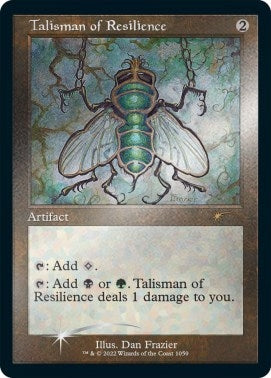 Talisman of Resilience (Retro Frame) (Foil Etched) (1059) [SLD] - MTG Single
