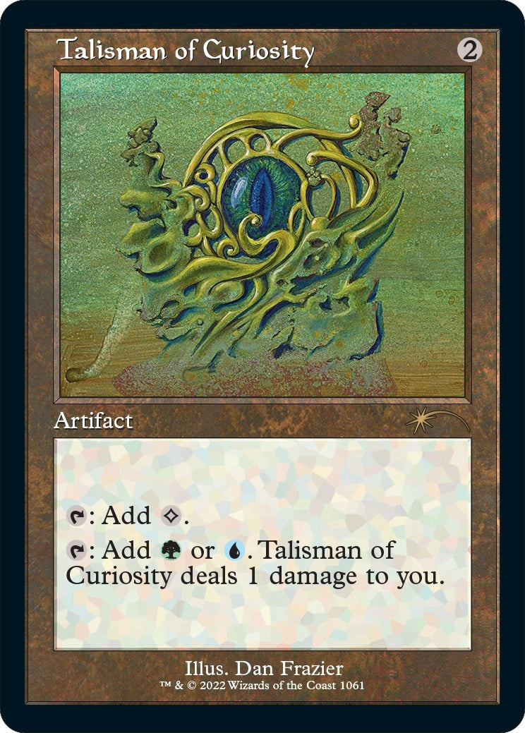 Talisman of Curiosity (Retro Frame) (1061) [SLD] - MTG Single