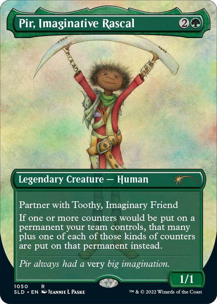 Pir Imaginative Rascal (Borderless) (1050) [SLD] - MTG Single