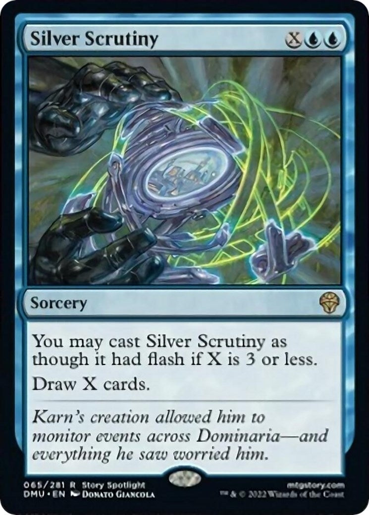 Silver Scrutiny (65) [DMU] - MTG Single