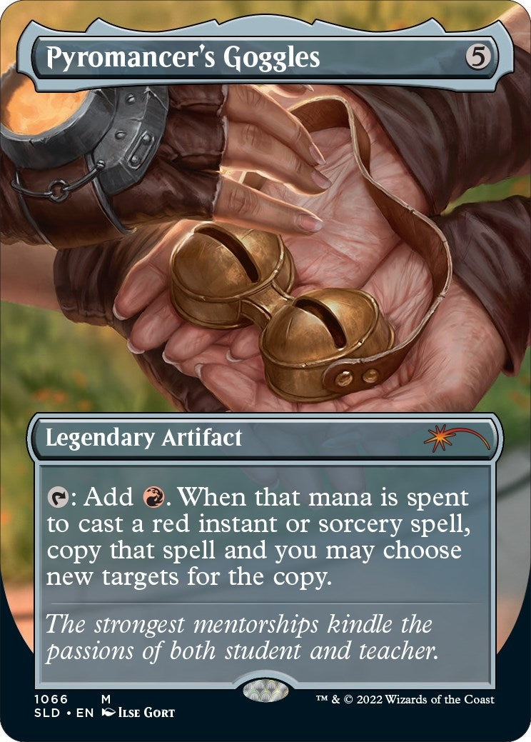 Pyromancer’s Goggles (1066) [SLD] - MTG Single