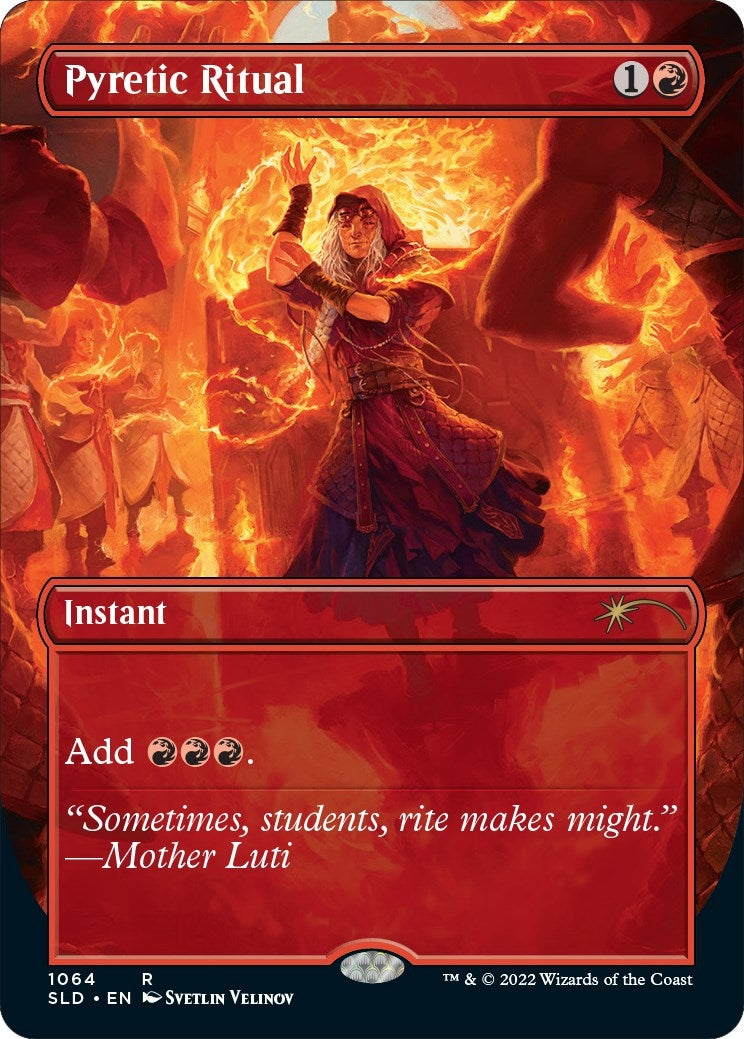 Pyretic Ritual (1064) [SLD] - MTG Single