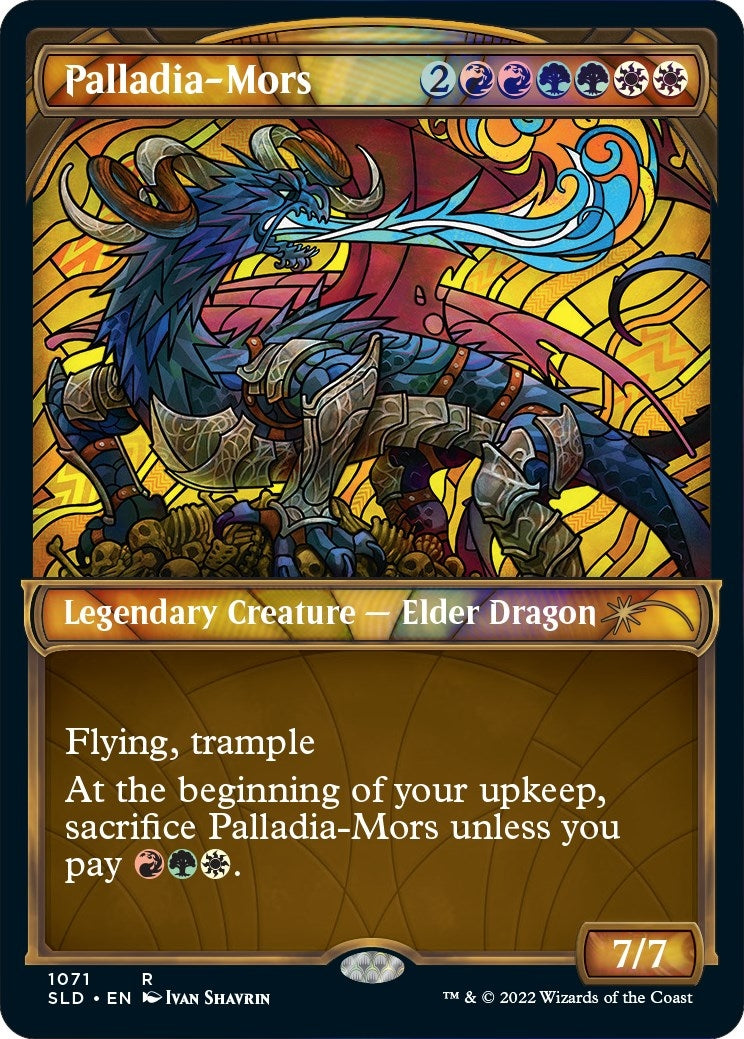 Palladia-Mors (Stained Glass) (Textured Foil) (1071) [SLD] - MTG Single