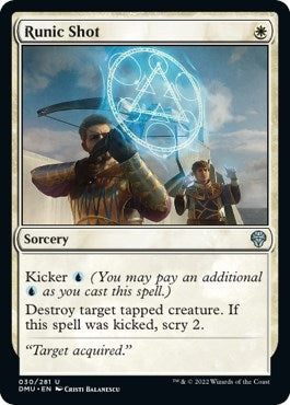 Runic Shot (30) [DMU] - MTG Single