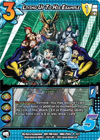 Living Up To his Example (Provisional Showdown 3) (337) [MHAP] - UniVersus Single