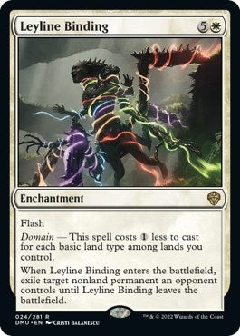 Leyline Binding (24) [DMU] - MTG Single