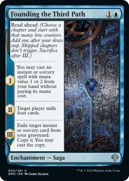 Founding the Third Path (50) [DMU] - MTG Single
