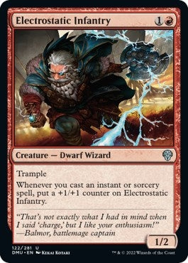 Electrostatic Infantry (122) [DMU] - MTG Single