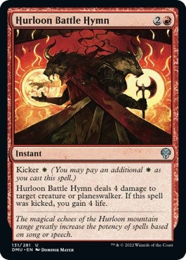 Hurloon Battle Hymn (131) [DMU] - MTG Single