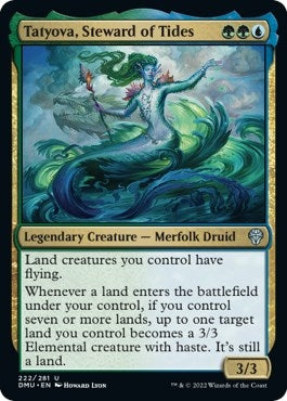 Tatyova Steward of Tides (222) [DMU] - MTG Single