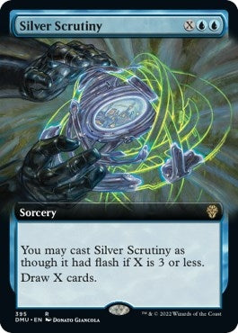 Silver Scrutiny (Extended Art) (395) [DMU] - MTG Single
