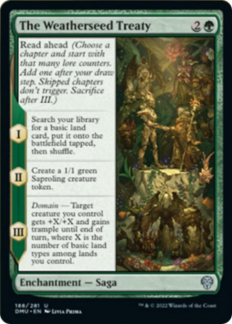 The Weatherseed Treaty (188) [DMU] - MTG Single