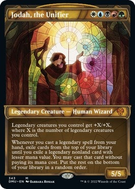Jodah the Unifier (Textured Foil) (343) [DMU] - MTG Single