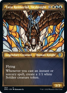 Tura Kennerud Skyknight (Textured Foil) (364) [DMU] - MTG Single