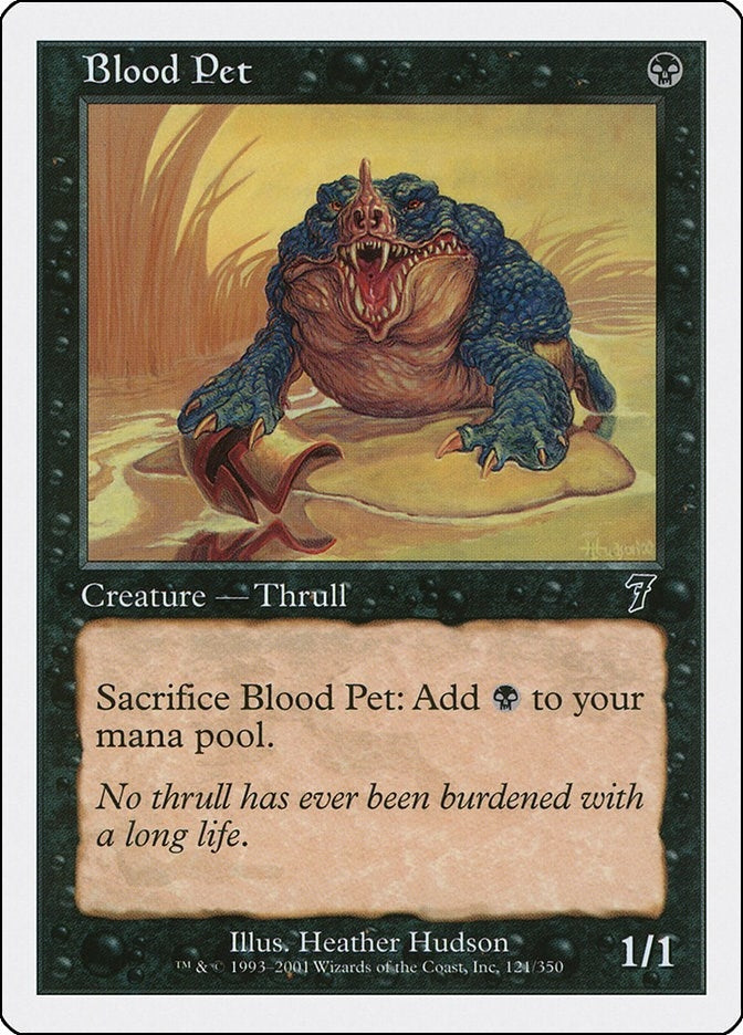 Blood Pet (121) [7ED] - MTG Single