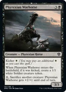 Phyrexian Warhorse (101) [DMU] - MTG Single