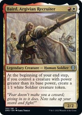 Image for Baird, Argivian Recruiter (195) (Dominaria United) - Magic: The Gathering