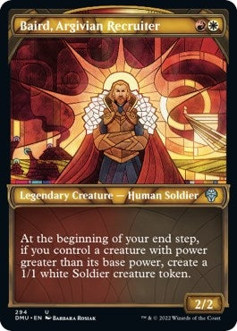 Image for Baird, Argivian Recruiter (Showcase) (294) (Dominaria United) - Magic: The Gathering