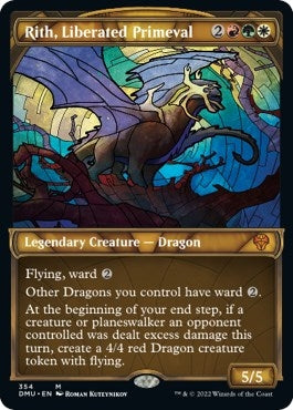 Rith Liberated Primeval (Textured Foil) (354) [DMU] - MTG Single
