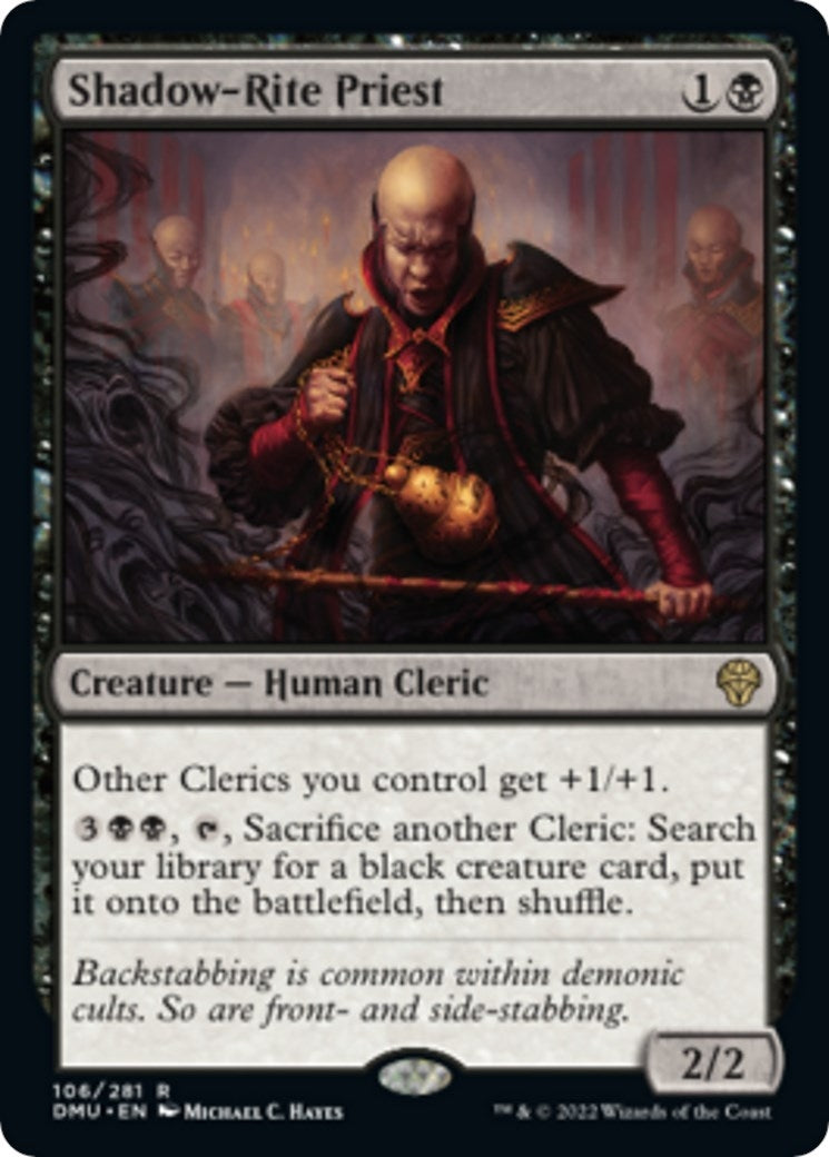 Shadow-Rite Priest (106) [DMU] - MTG Single
