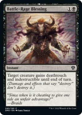 Battle-Rage Blessing (80) [DMU] - MTG Single