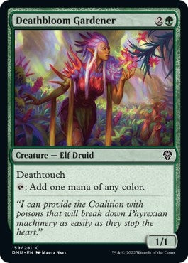 Deathbloom Gardener (159) [DMU] - MTG Single