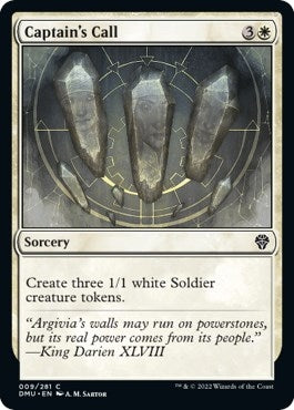 Captain’s Call (9) [DMU] - MTG Single