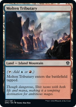 Molten Tributary (251) [DMU] - MTG Single
