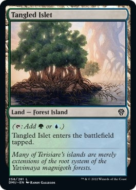 Tangled Islet (258) [DMU] - MTG Single