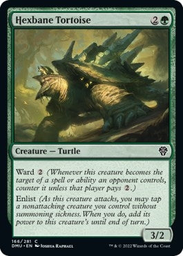 Hexbane Tortoise (166) [DMU] - MTG Single