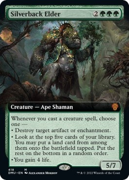 Silverback Elder (Extended Art) (418) [DMU] - MTG Single