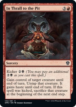 In Thrall to the Pit (132) [DMU] - MTG Single