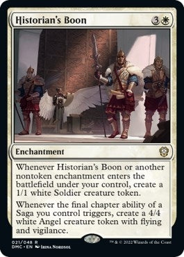 Historian’s Boon (21) [DMC] - MTG Single