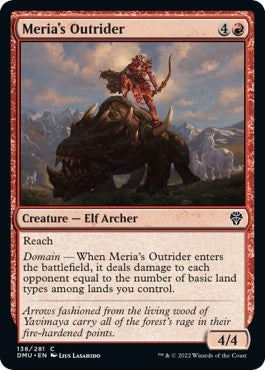 Meria’s Outrider (138) [DMU] - MTG Single